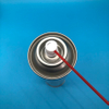 Compact Spray Nozzle Valve for Precise Application of Carburetor Cleaner