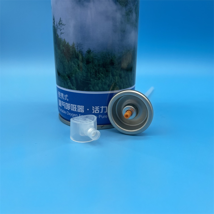 Oxygen spray valve actuator (61)