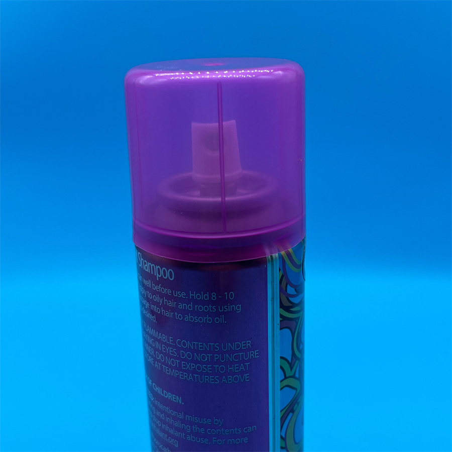 Dry shampoo valve actuator (260)