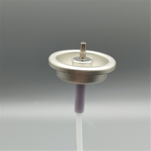 Compact Metered Aerosol Valve for Household Products with User-Friendly Operation and Compact Design