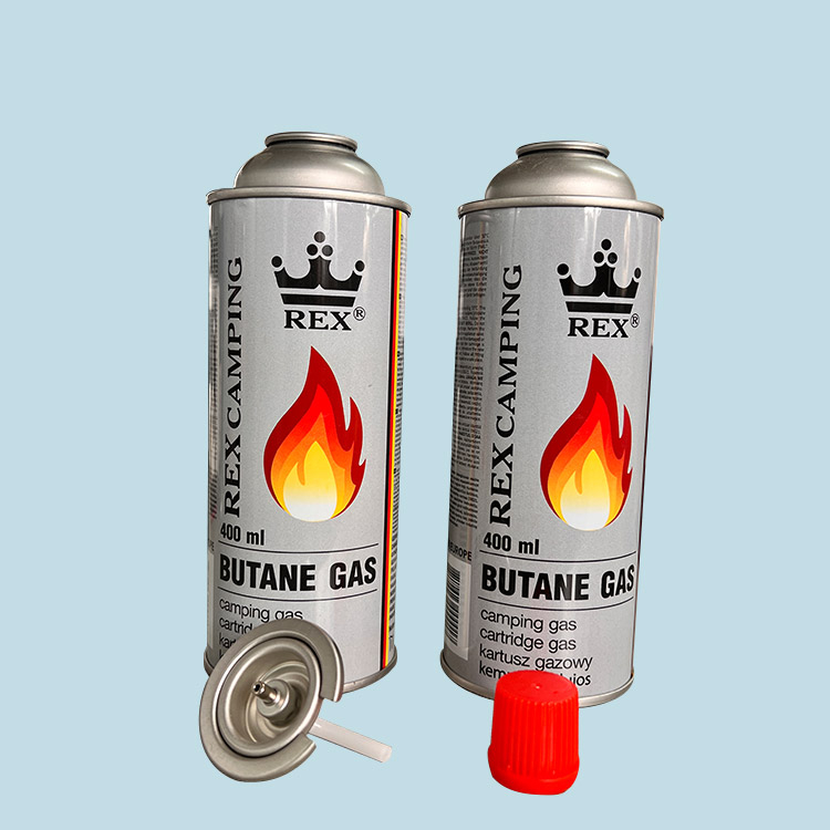 Disposable Butane Gas Canister for Portable Cooking Devices - 400ml Capacity, Convenient and Hassle-Free