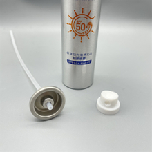 Sporty Sunscreen Bottle with Actuated Valve - Stay Protected During Intense Outdoor Activities - Sweat-Resistant Formula