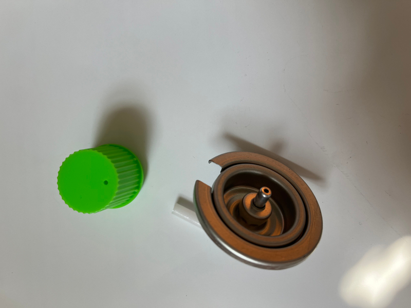Portable Butane Gas Stove Valve for Camping and Outdoor Cooking - Durable and Efficient