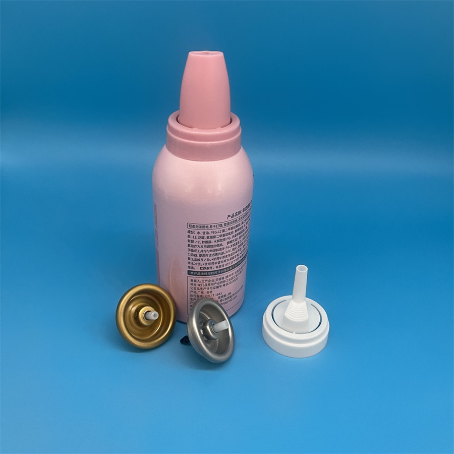 Hair mousse spray valve (240)