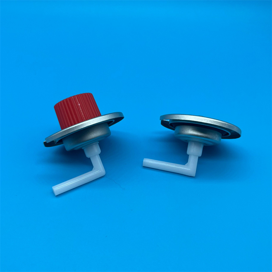 Compact Cassette Gas Valve for Portable Grills and Butane Torches | High-Performance Valve