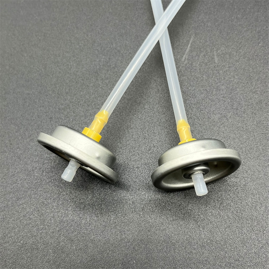 Dry shampoo valve actuator (248)
