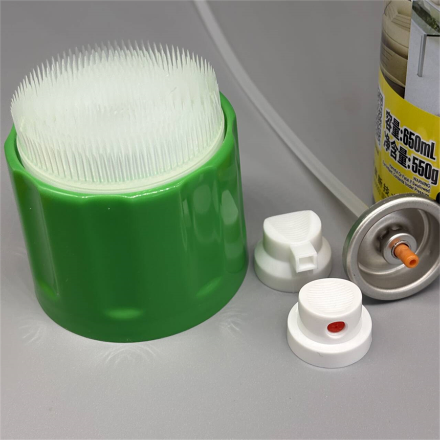 Foam Nozzle Valve And Cap, Universal Foam Dispensing Assembly for Household Cleaning Solution Spraying