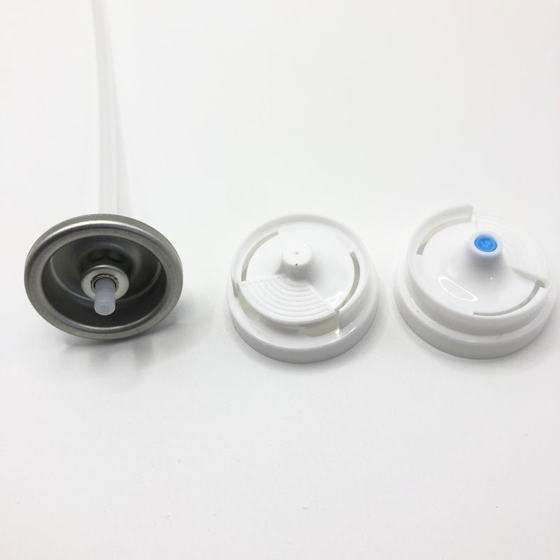 Heavy-Duty Antibacterial Deodorant Valve for Industrial Air Sanitizers & Odor Neutralizers Featuring Touch-Free Activation and Continuous Protection