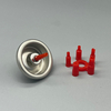 Red - Adapted Lighter Gas Valve for Outdoor Camping - Standard Size