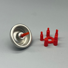 Red - Adapted Lighter Gas Valve for Outdoor Camping - Standard Size