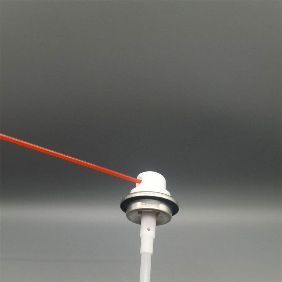 Industrial 360 Degree Aerosol Valve with Actuator for Paint Applications