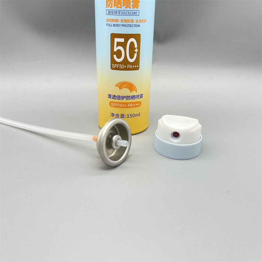 Vanne de pulvérisation de crème solaire hydratante (171)