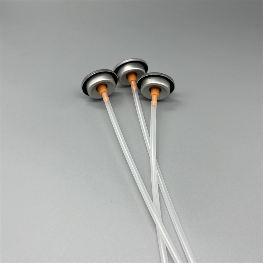 High-Precision Sunscreen Mist Valve | UV Protection Spray Valve | 0.8mm Orifice for Fine Mist Application