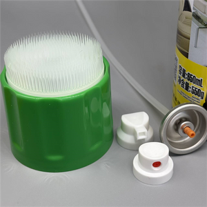 Foam Nozzle Valve And Cap, Universal Foam Dispensing Assembly for Household Cleaning Solution Spraying
