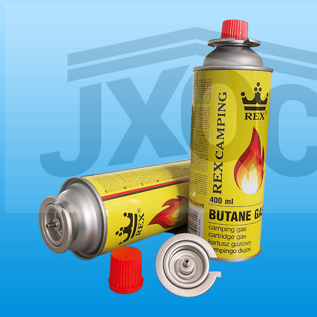 One Inch Portable Butane Gas Stove Aerosol Valve for Camping Cartridge Gas Tin Cans 