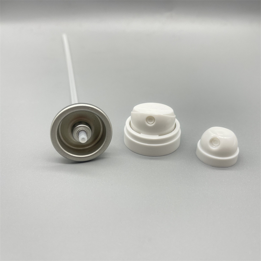 body spray valve with actuator (62)
