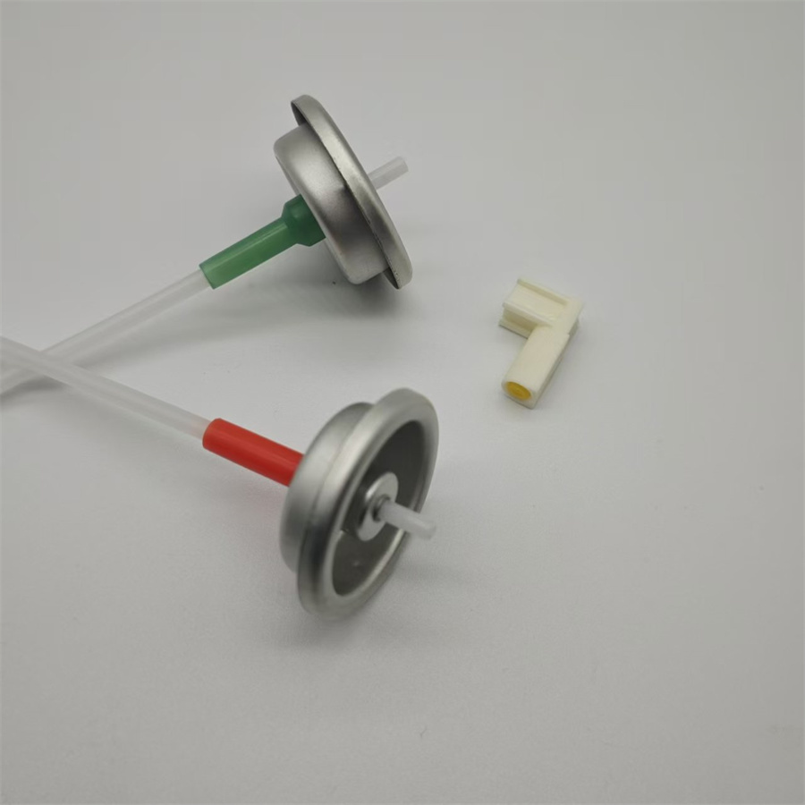 Vanne de mesure de la tige en plastique avec actionneur en L - Contrôle du débit de précision pour les systèmes de fluide industriel et régulation fiable