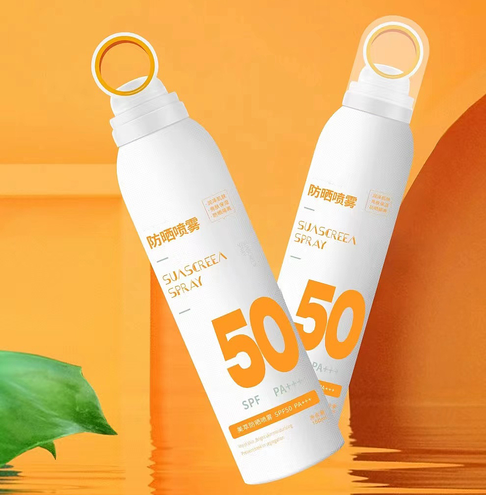 Moisturizing sunscreen spray valve (10)