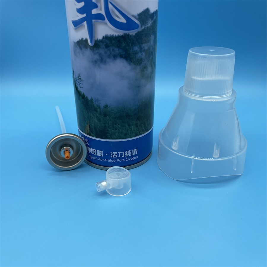 Oxygen spray valve actuator (60)