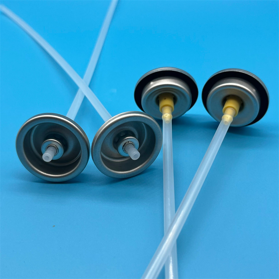 Dry shampoo valve actuator (59)