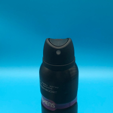 Valvola spray per corpo con blocco di sicurezza per bambini per imballaggi sicuri e resistenti ai bambini