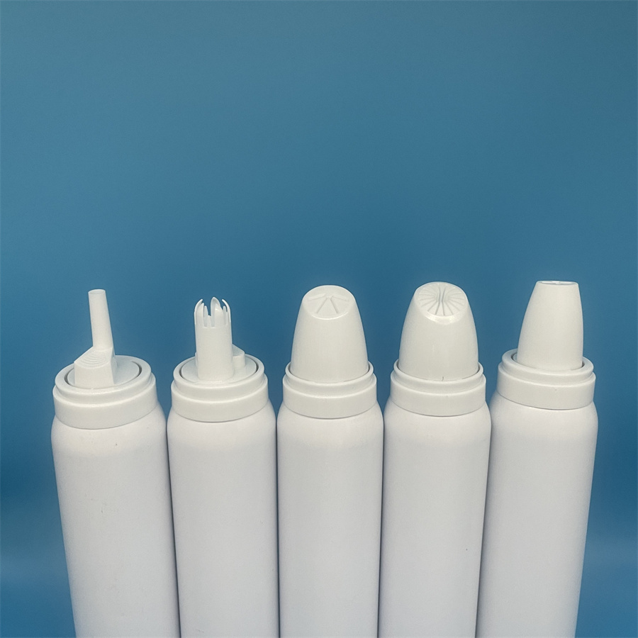 Liggewig Mousse Dispenser - Aluminiumklep vir gewiglose stylbeheer