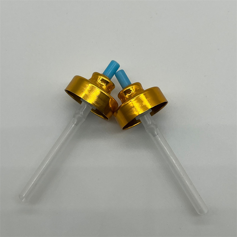 Versatile 20mm Continuous Aluminum Valve for Pharmaceutical Packaging Tamper Evident Feature