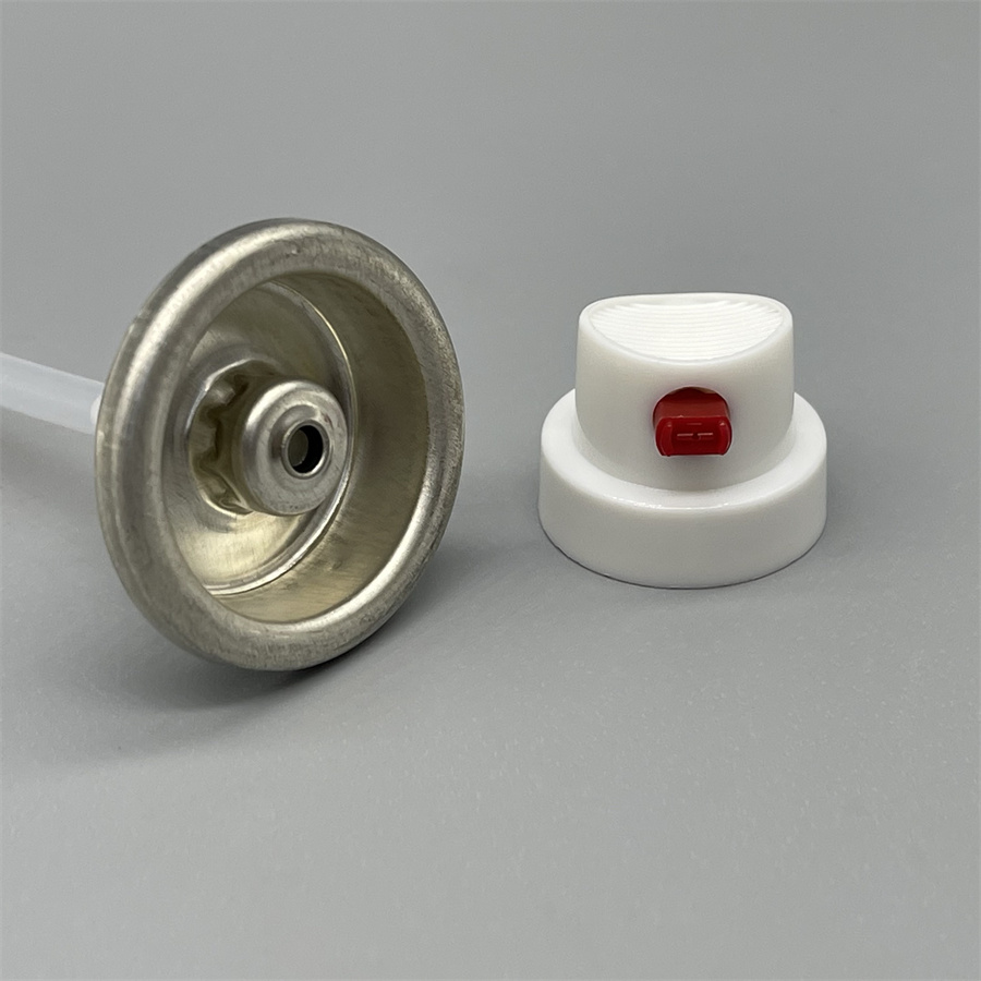 Female Paint Spray Valve with Actuator, Pneumatic Paint Dispensing Valve for Industrial Coating Applications 