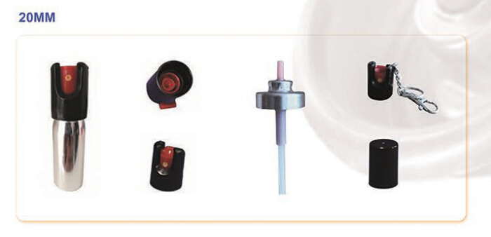 Self Defency Pepper Spray Valve And Actuator