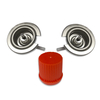 Compact Cassette Gas Stove Valve - Portable Outdoor Cooking Solution