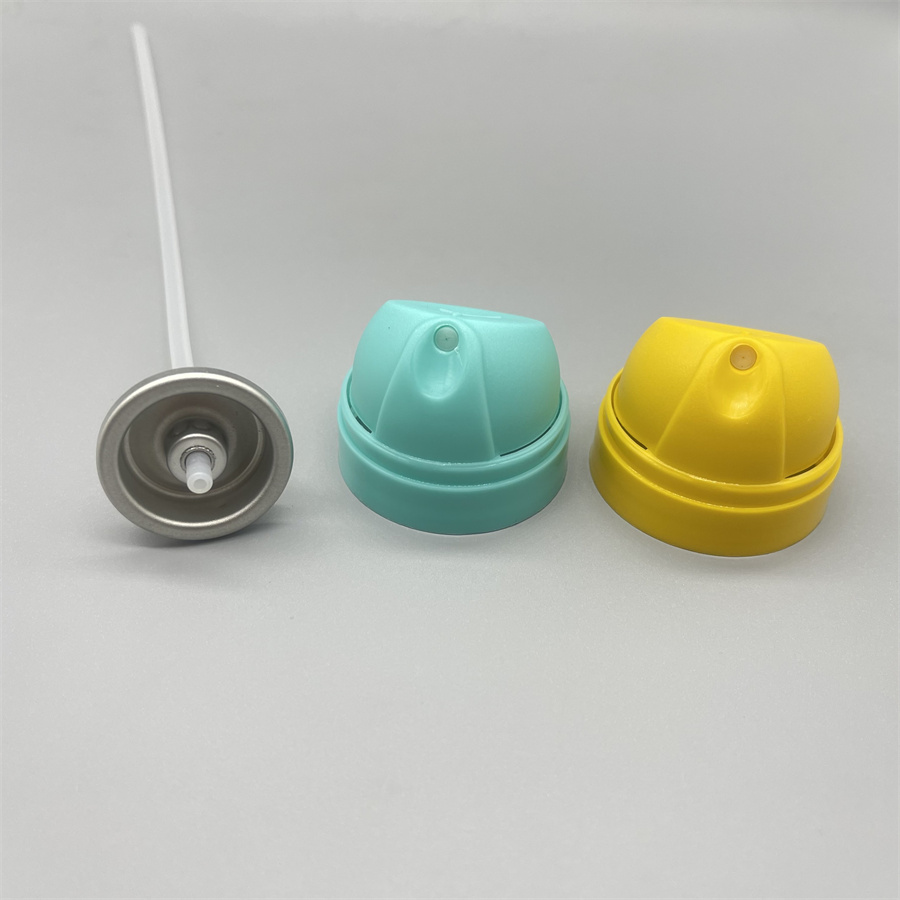 body spray valve with actuator (56)