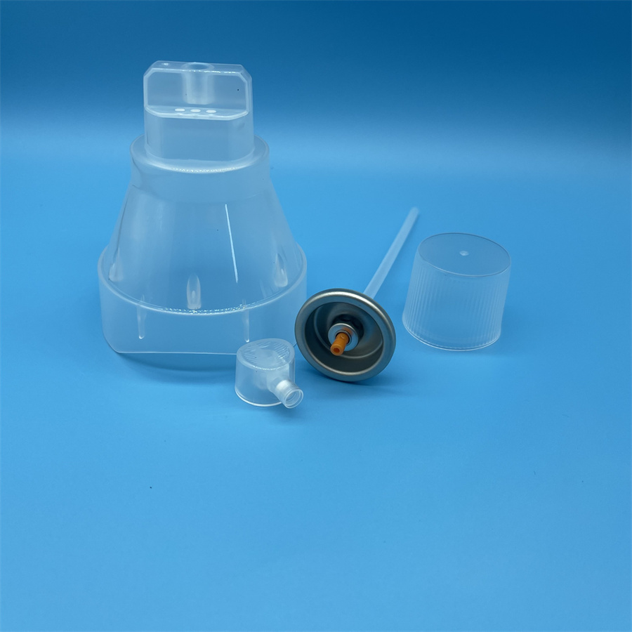 Oxygen spray valve actuator (66)