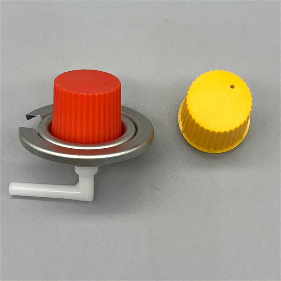 Compact Gas Canister Valve for Travelers with Quick-Deploy & Space-Saving Features