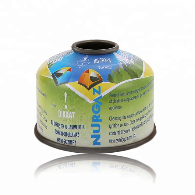 80g Empty Tinplate Butane Gas Tank